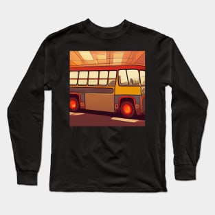 Bus driver | Comics Style Long Sleeve T-Shirt